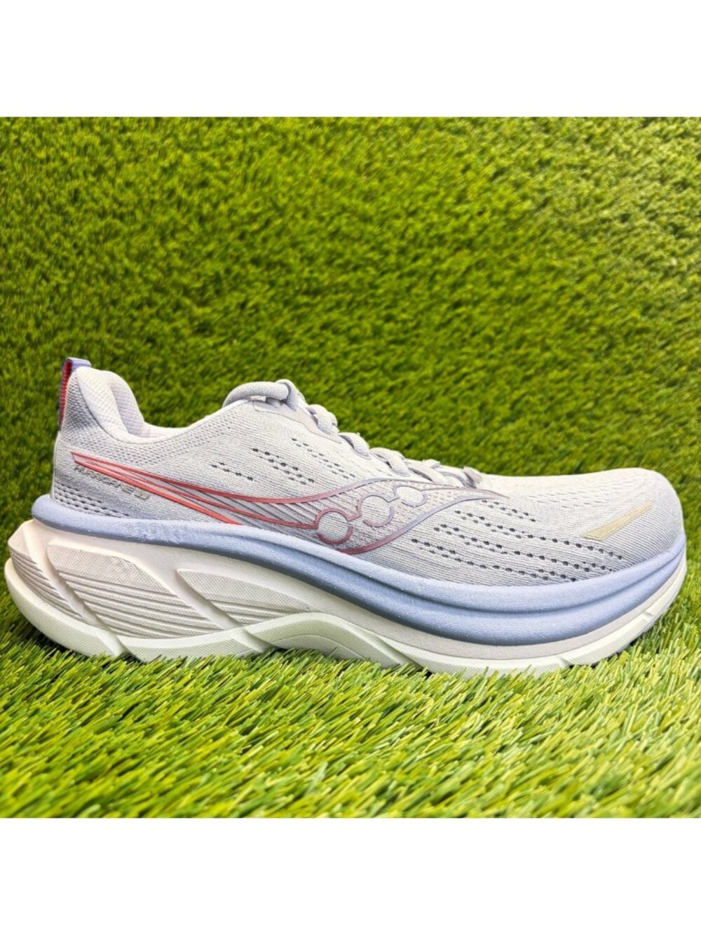 Saucony Hurricane 25 Womens Size 11D Purple Blue Athletic Running Shoes Sneakers
